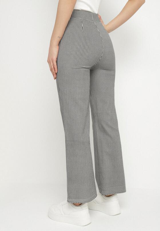 Pantaloni Negru cu alb 3