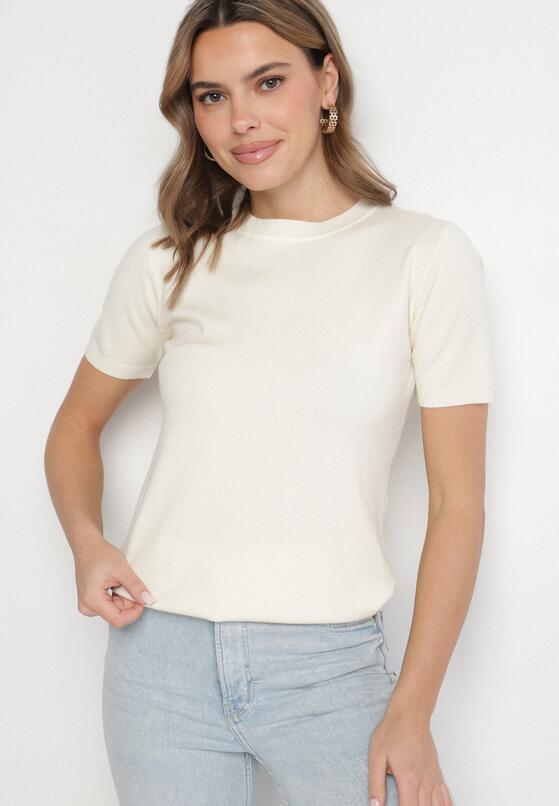 T-shirt Bej deschis 4
