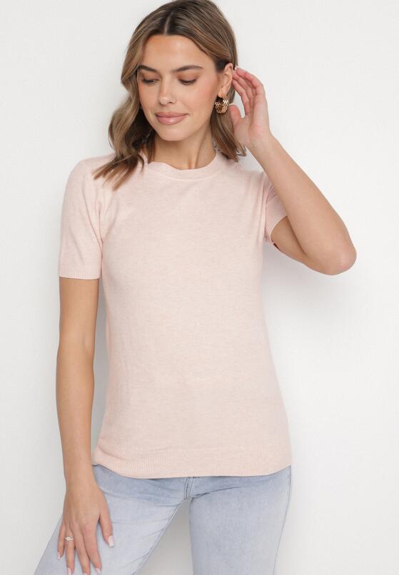T-shirt Roz deschis 2
