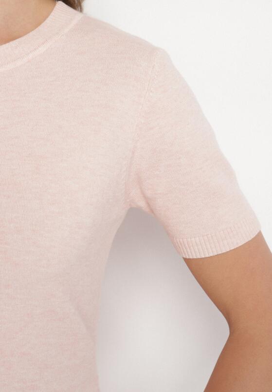 T-shirt Roz deschis 5