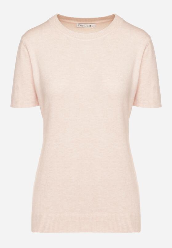 T-shirt Roz deschis 6