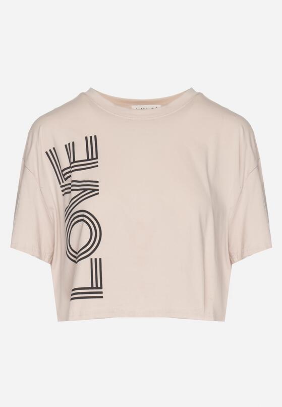 T-shirt Bej închis 6