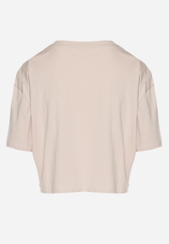 T-shirt Bej închis 7