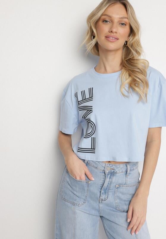 T-shirt Albastru 4