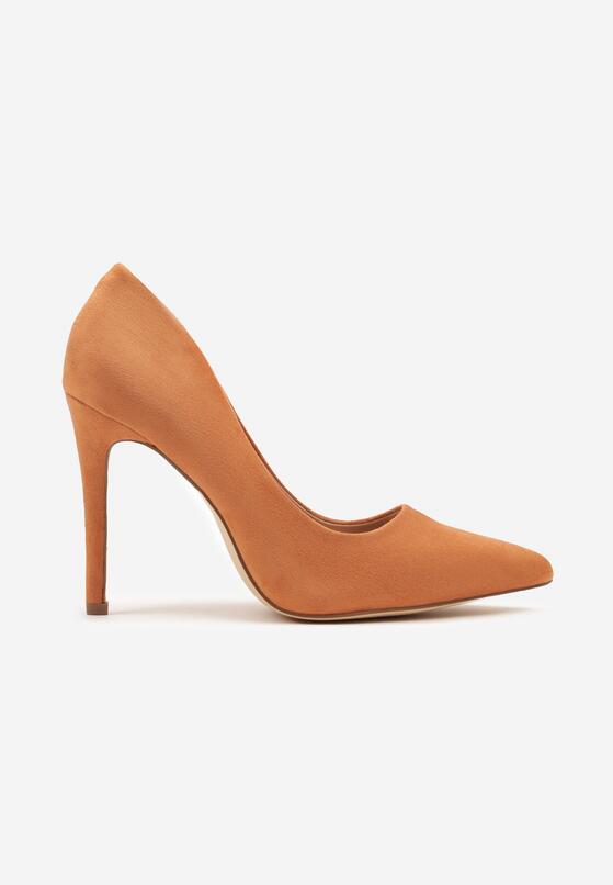 Pantofi stiletto Portocalii 4