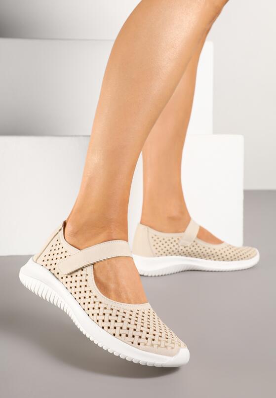 Pantofi casual Bej 2