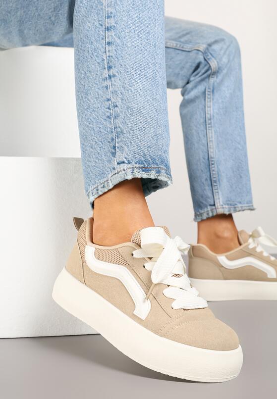 Sneakers Bej închis 2