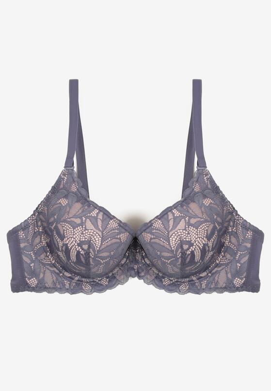 Sutien Albastru cu roz 5
