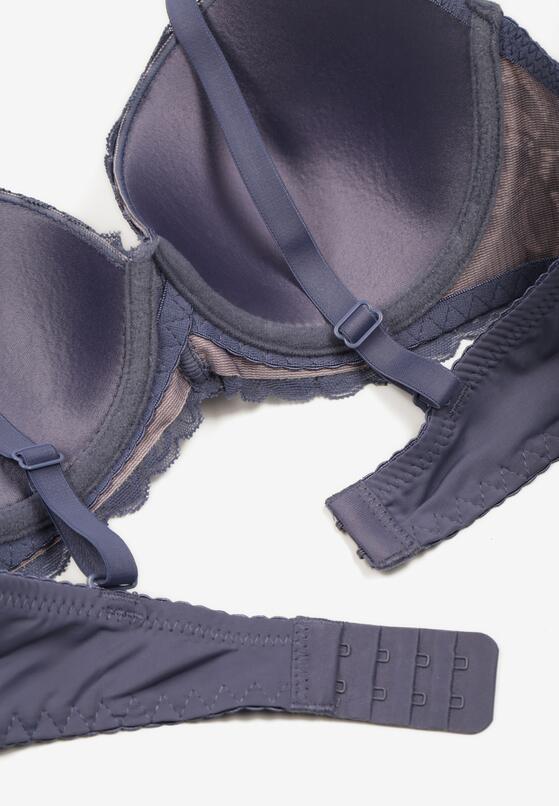 Sutien Albastru cu roz 6