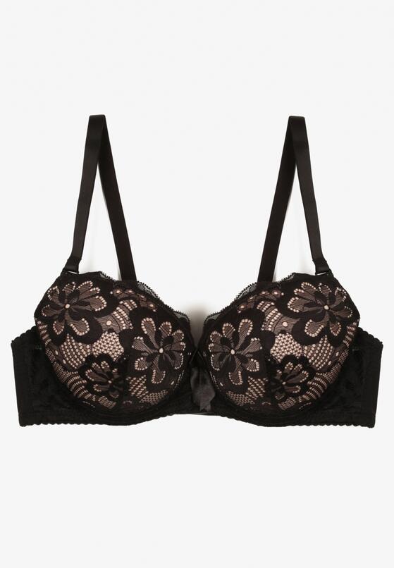 Sutien Negru cu bej 5