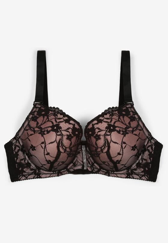 Sutien Negru cu roz 5
