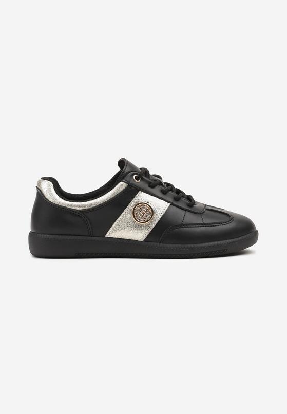 Sneakers Negru cu argintiu 4
