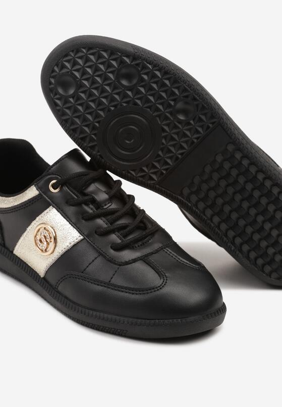 Sneakers Negru cu argintiu 6