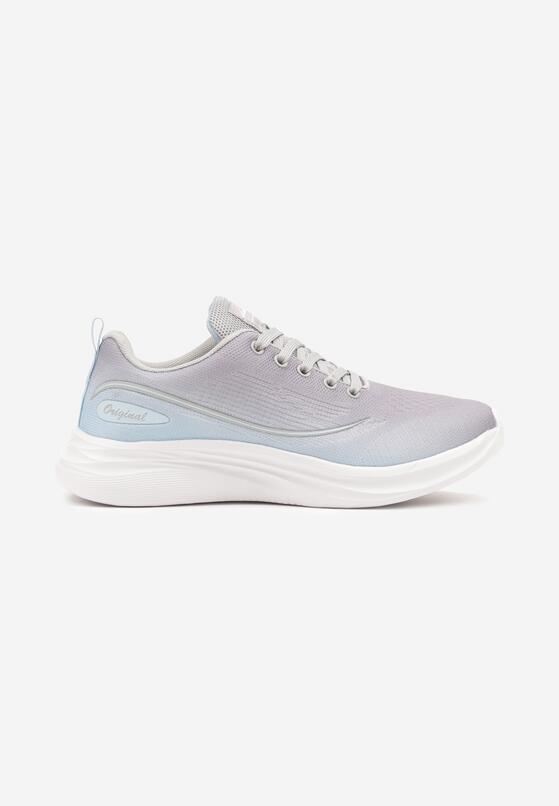 Pantofi sport Gri cu albastru 4