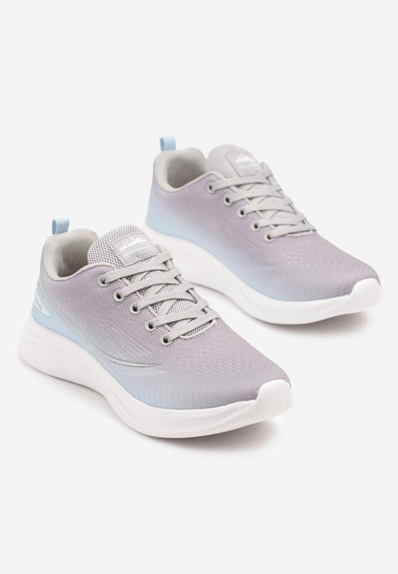Pantofi sport Gri cu albastru 5