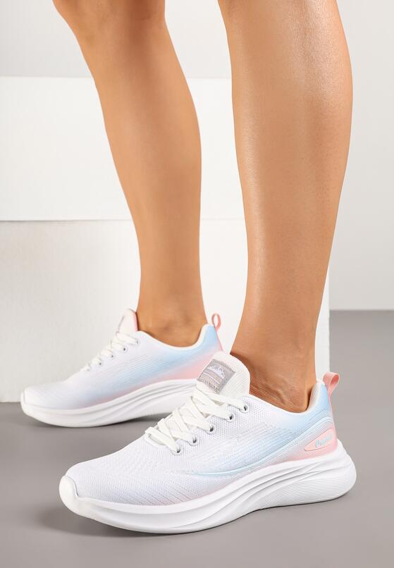 Pantofi sport Alb cu albastru 1