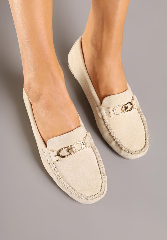 Mocasini Bej 3