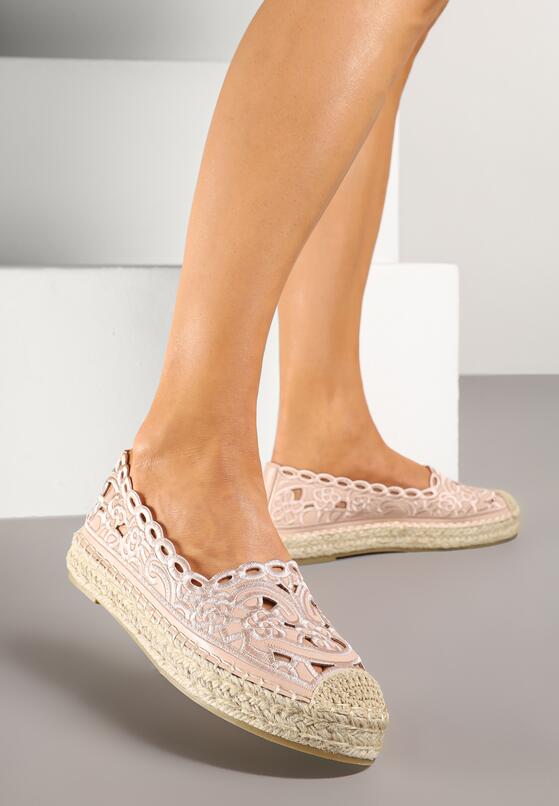 Rózsaszín Espadrilles 1