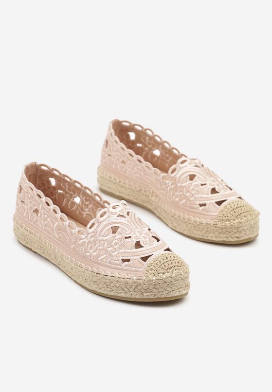 Rózsaszín Espadrilles 5