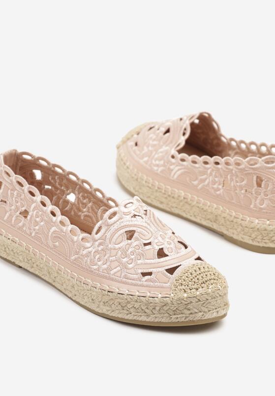 Rózsaszín Espadrilles 6