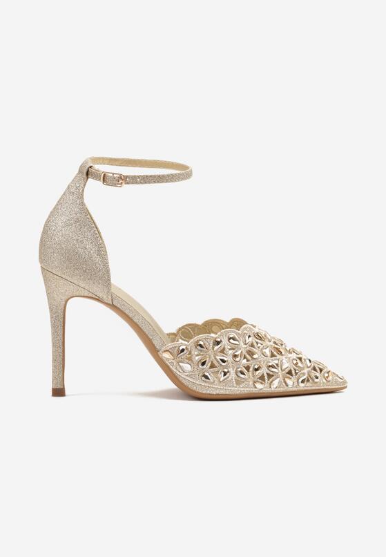 Pantofi stiletto Aurii 4