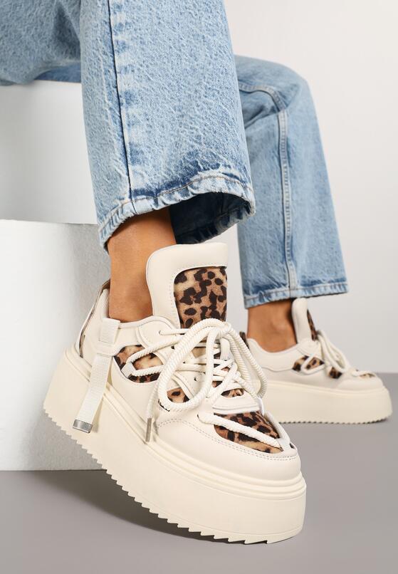 Sneakers Imprimeu leopard 2