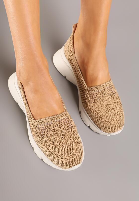Pantofi casual Bej închis 3