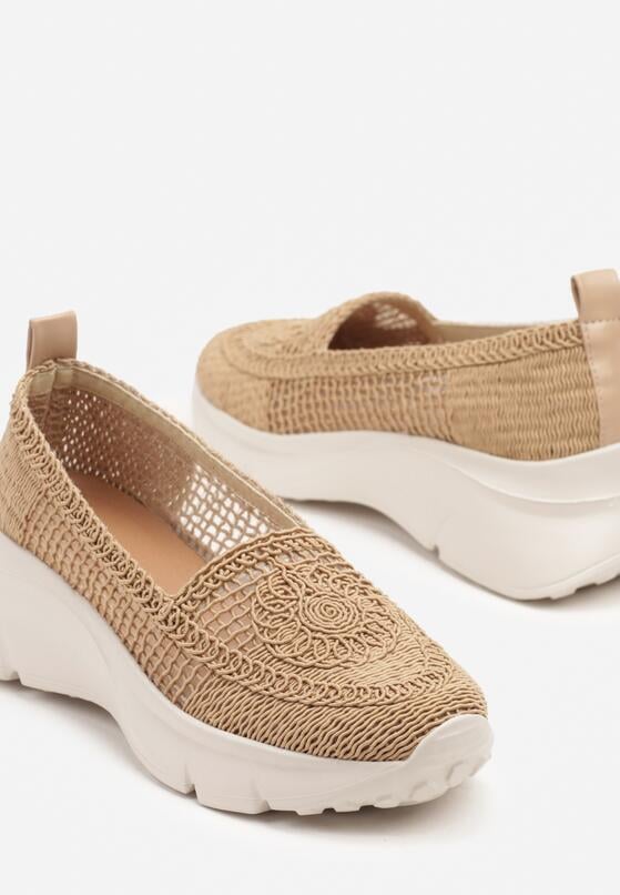 Pantofi casual Bej închis 6