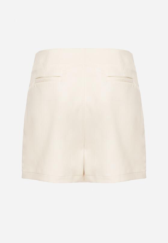 Pantaloni scurți Bej deschis 7
