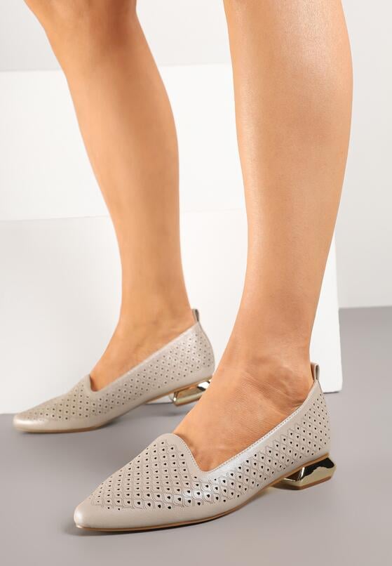 Pantofi casual Bej 2