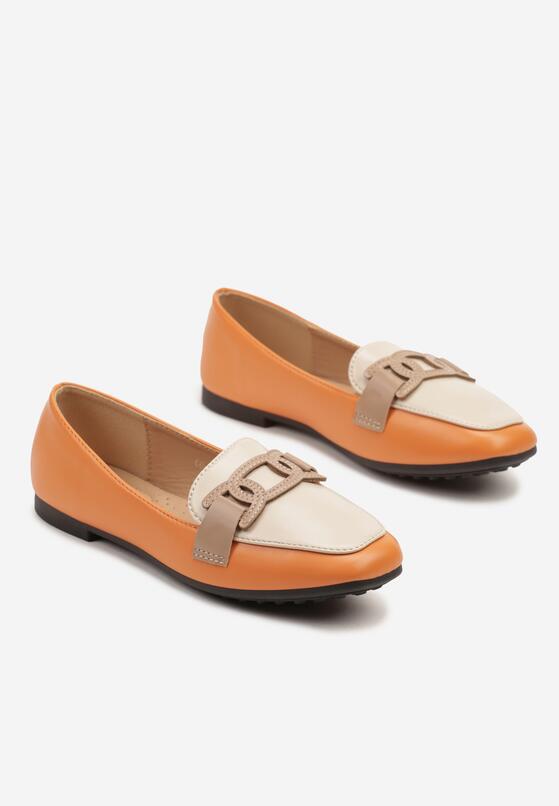 Mocasini Portocalii 5