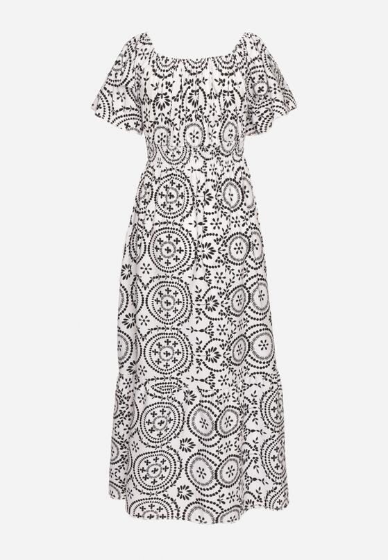 Rochie Neagră cu alb 7