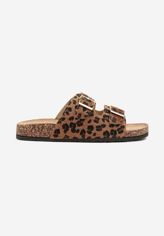 Papuci Imprimeu leopard 4