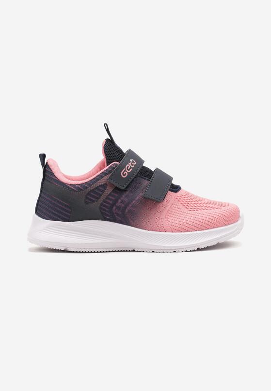 Pantofi sport Albastru cu roz 1