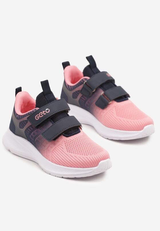 Pantofi sport Albastru cu roz 2