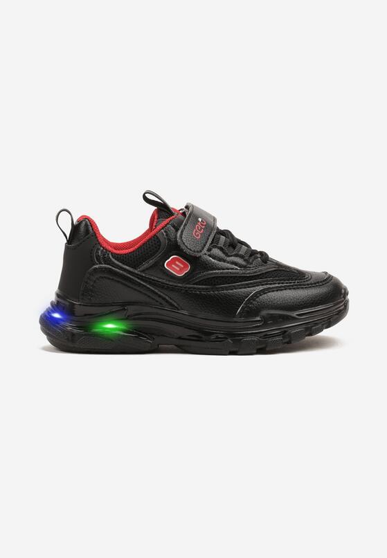 Pantofi sport Negru cu roșu 1