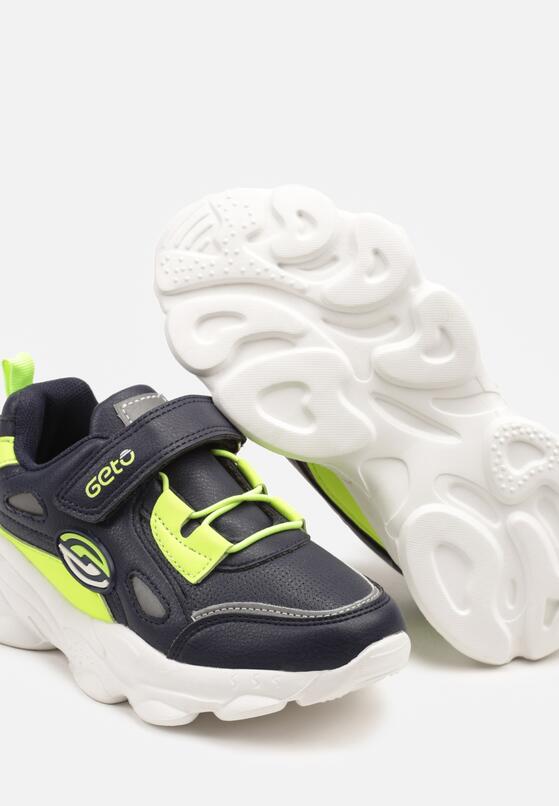 Pantofi sport Albastru cu verde 3