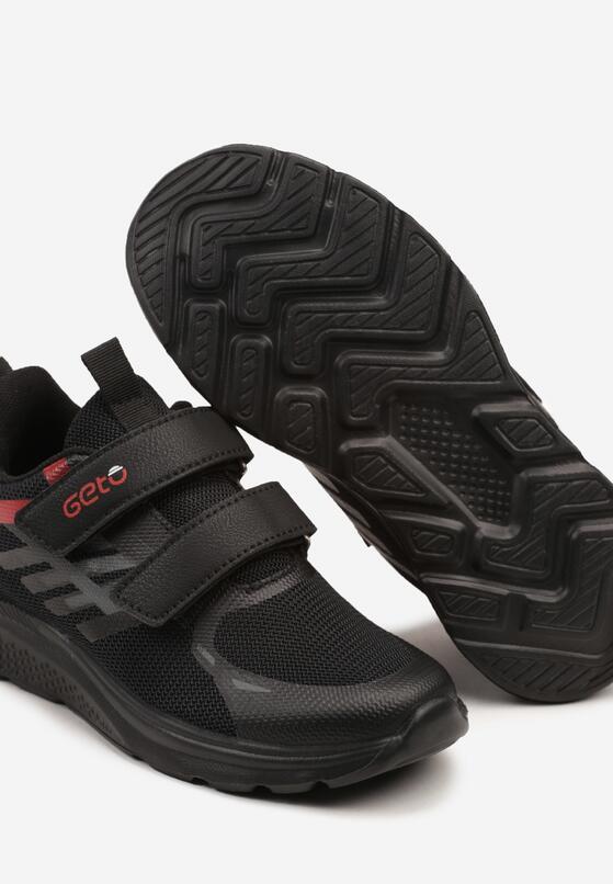 Pantofi sport Negru cu roșu 3