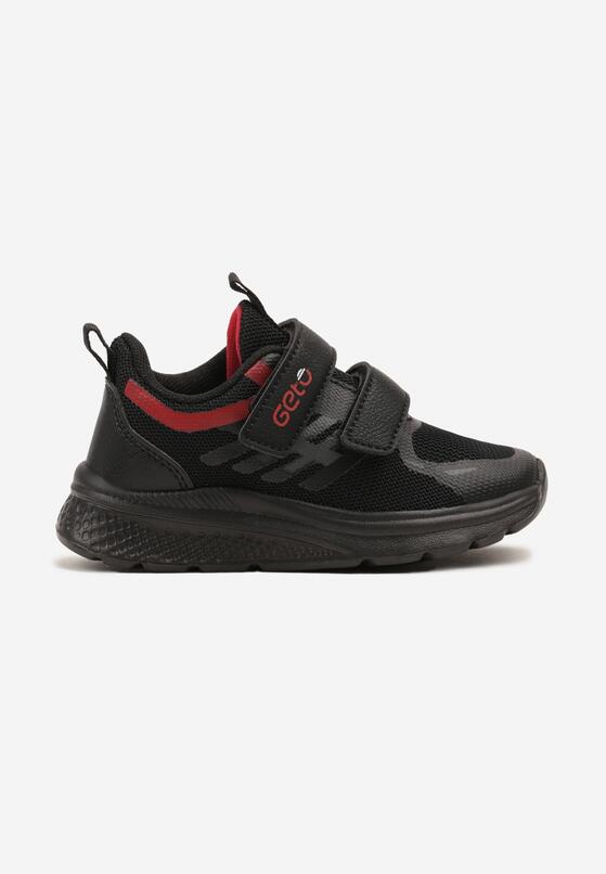 Pantofi sport Negru cu roșu 1
