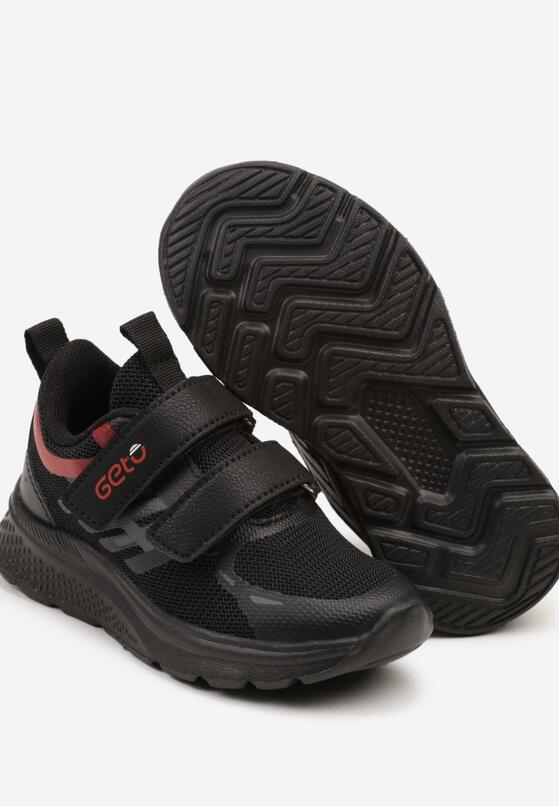 Pantofi sport Negru cu roșu 3