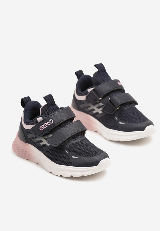 Pantofi sport Albastru cu roz 2
