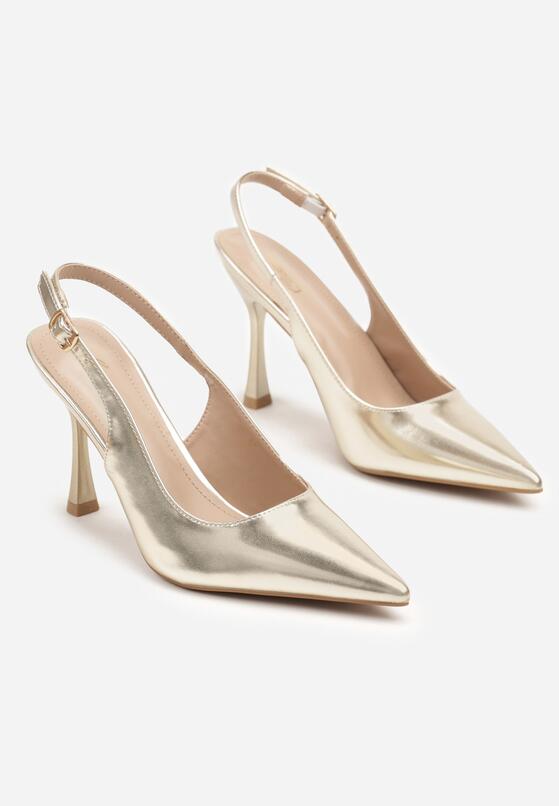 Pantofi stiletto Aurii 5