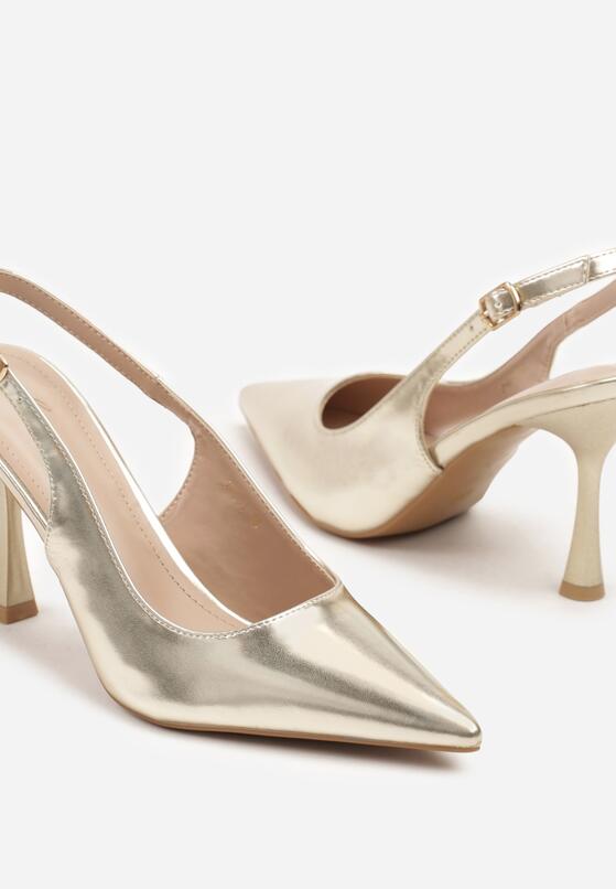 Pantofi stiletto Aurii 6