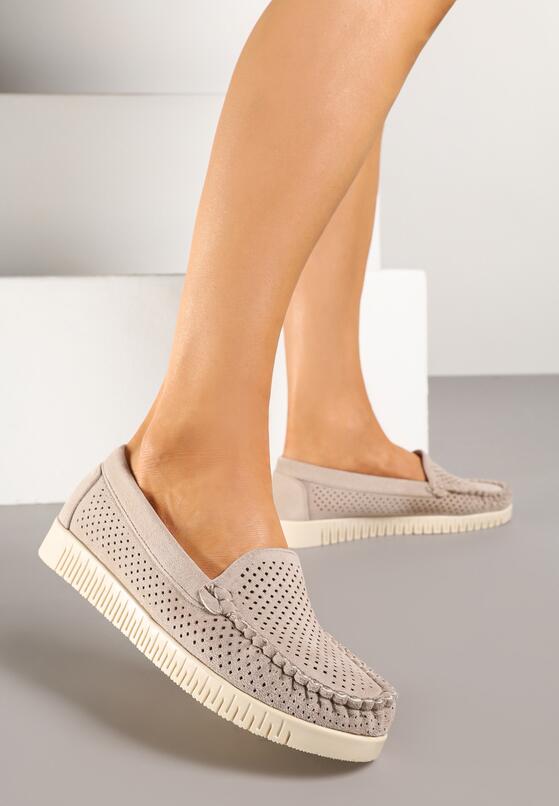 Mocasini Bej 2