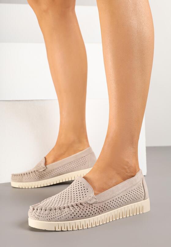 Mocasini Bej 1