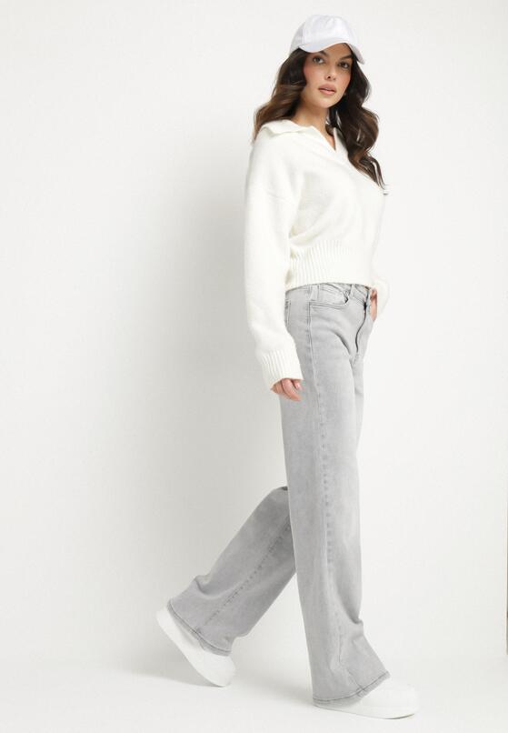 Blugi Gri deschis 4
