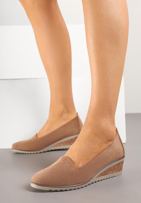 Pantofi casual Bej închis 1