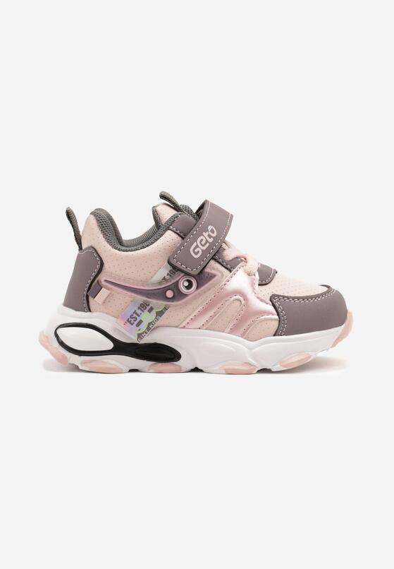 Pantofi sport Roz cu gri 1