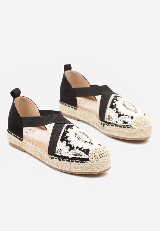 Fekete Espadrilles 5