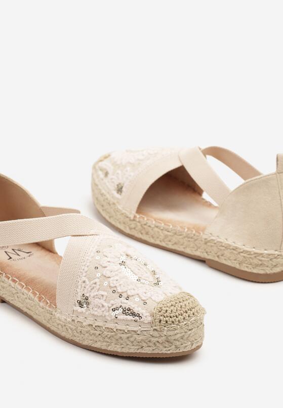 Bézs Espadrilles 6